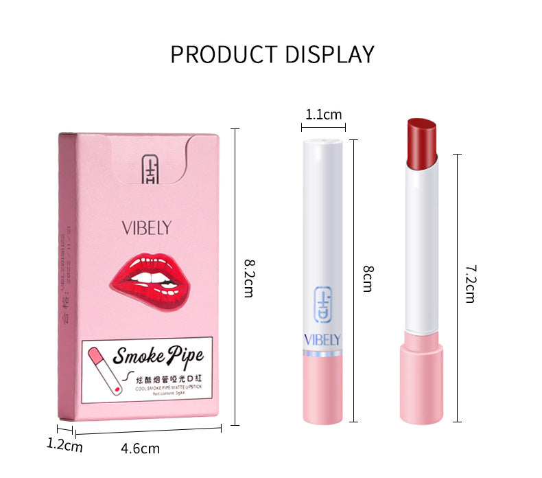 Cool smoke tube matte lipstick Cool smoke tube matte lipstick